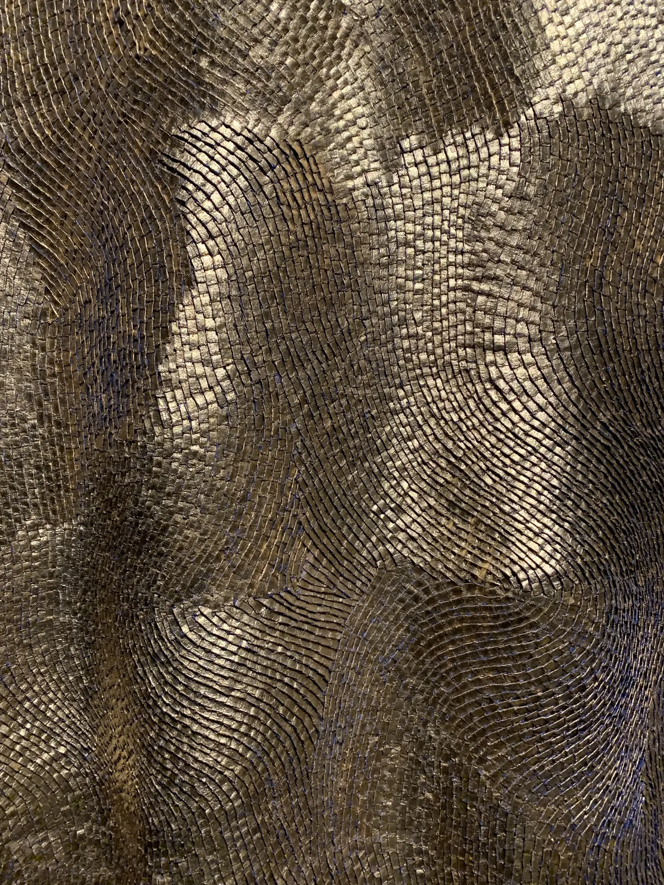 Création textile d'Olga de Amaral — photo Margaux Laurent