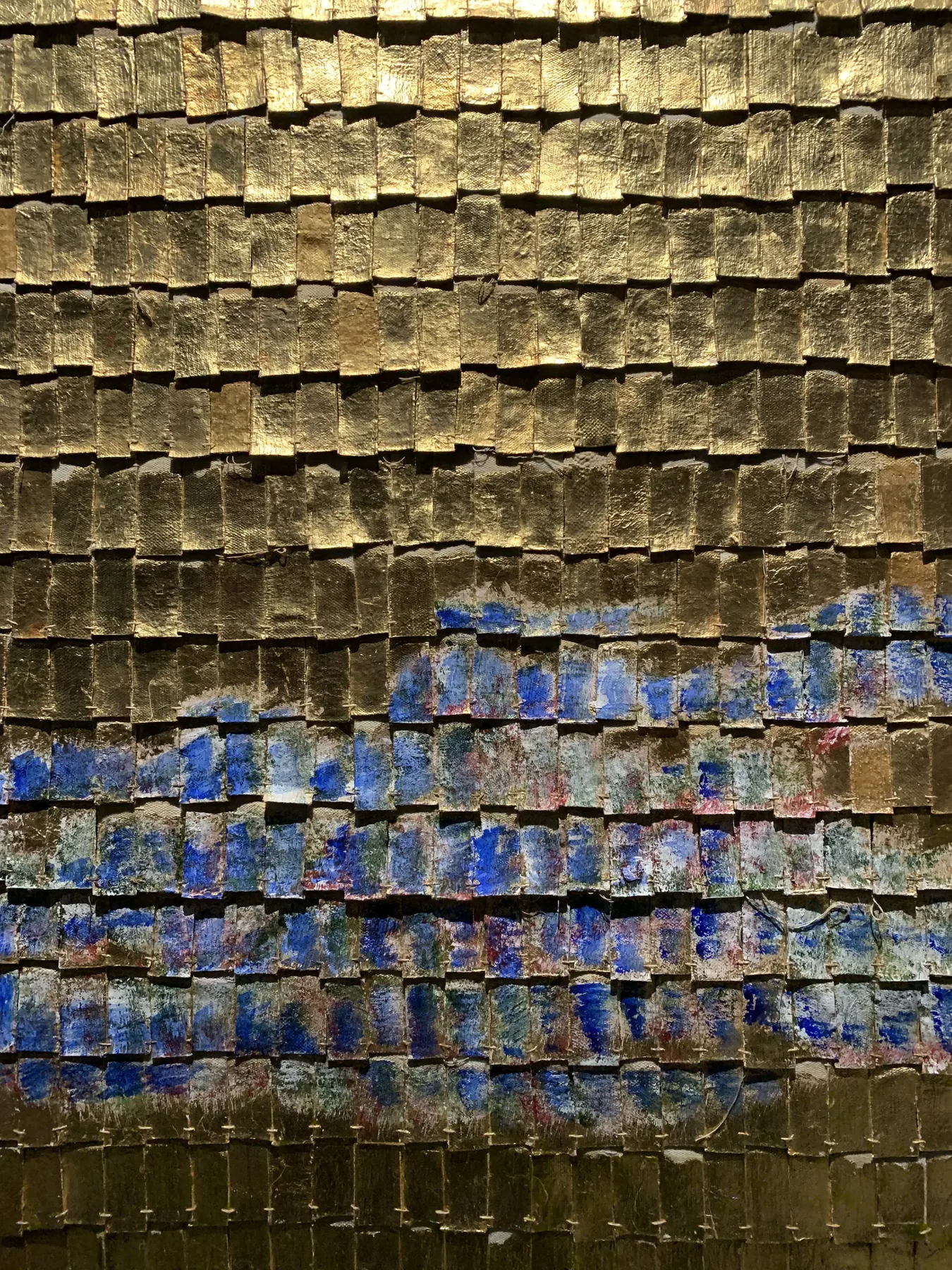 Création textile d'Olga de Amaral — photo Margaux Laurent